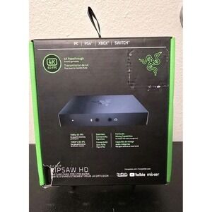 Razer Ripsaw HD Game Streaming Capture Card 4k Passthrough 1080p 60fps Plug Play